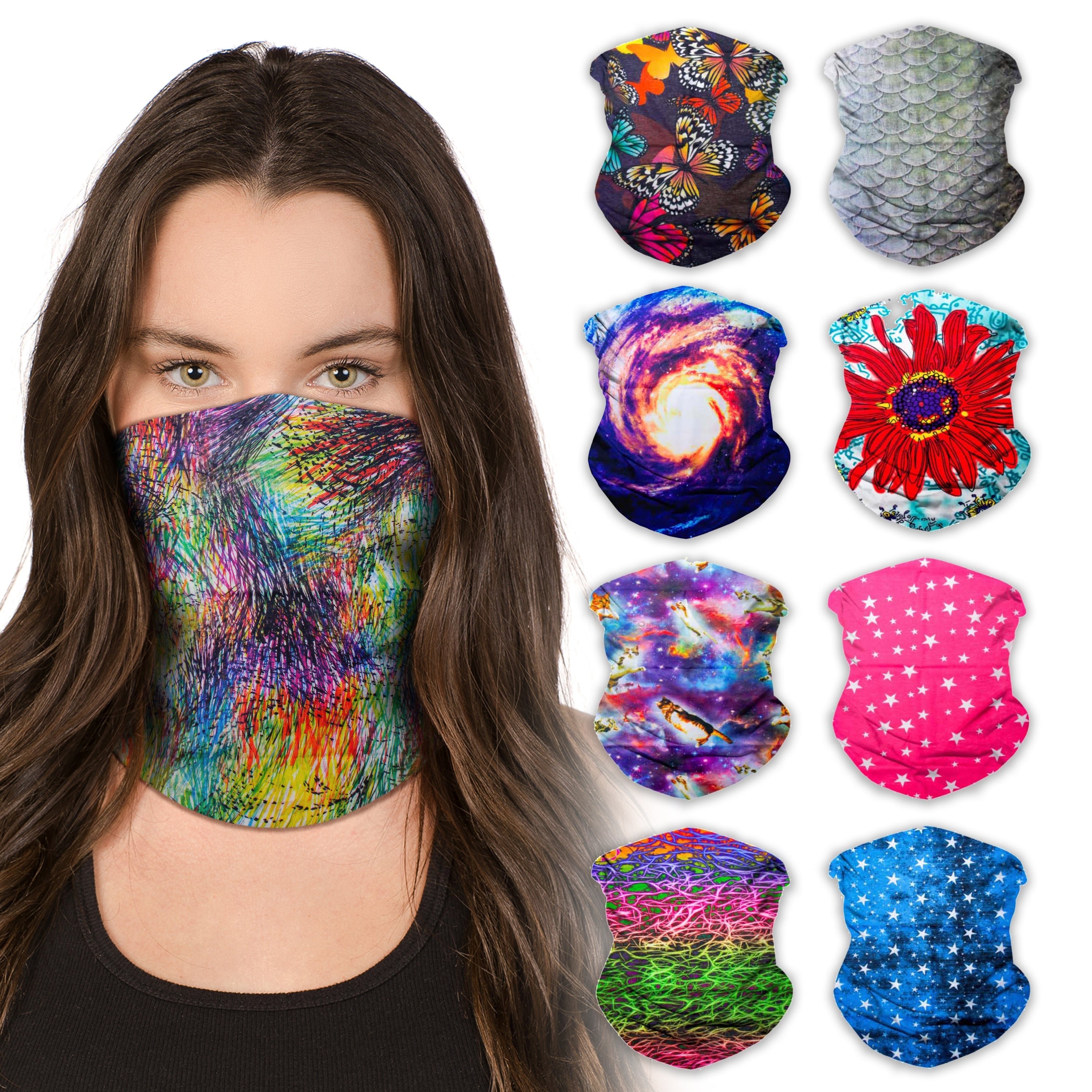 Festival Neck Gaiter (9 Pack)