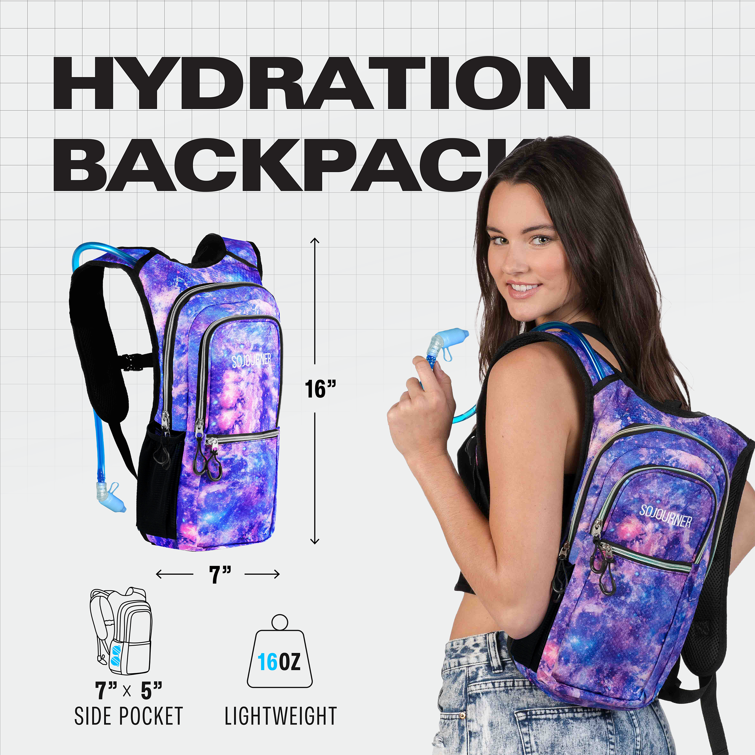 Hydration Pack Backpack (Medium)