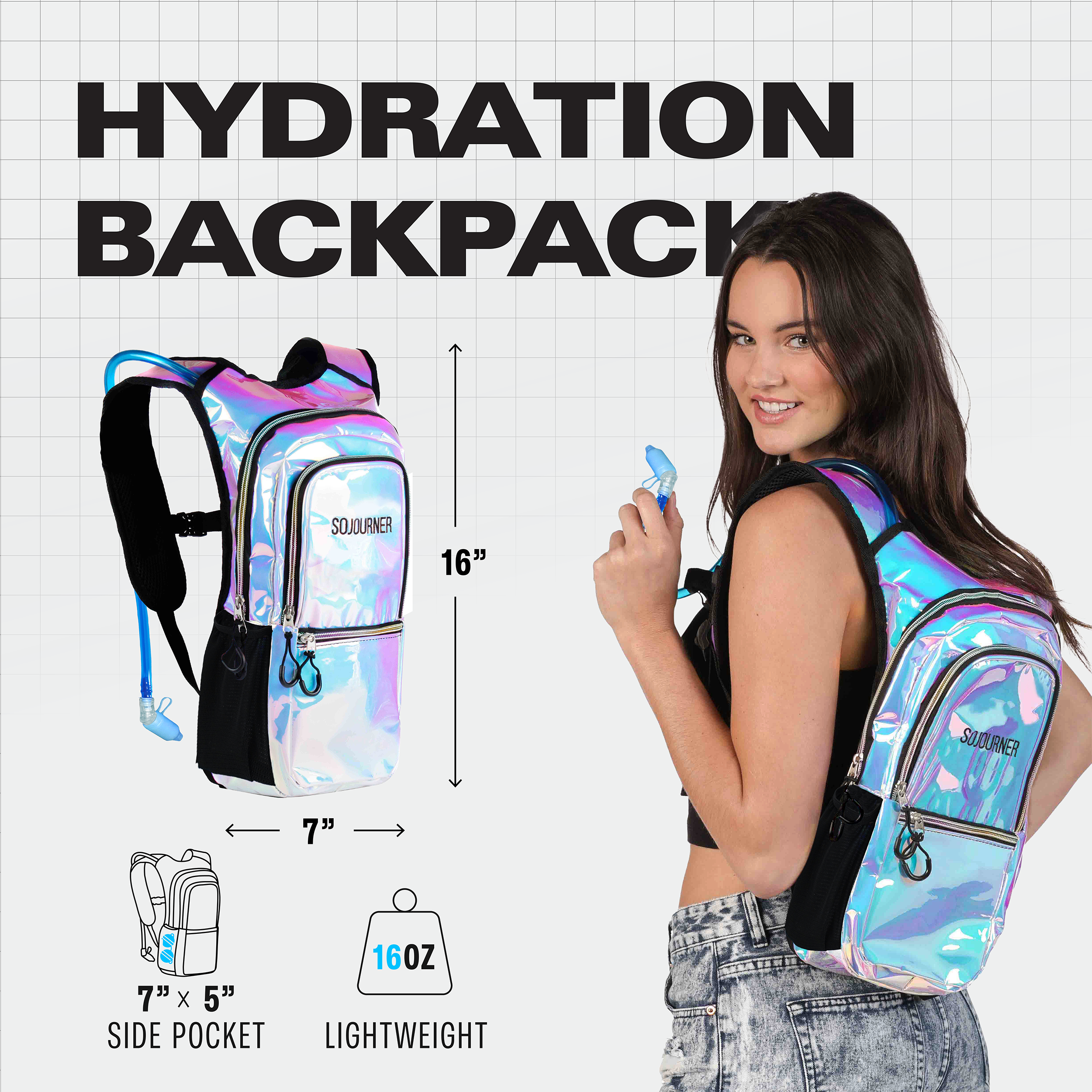 Hydration Pack Backpack (Medium)