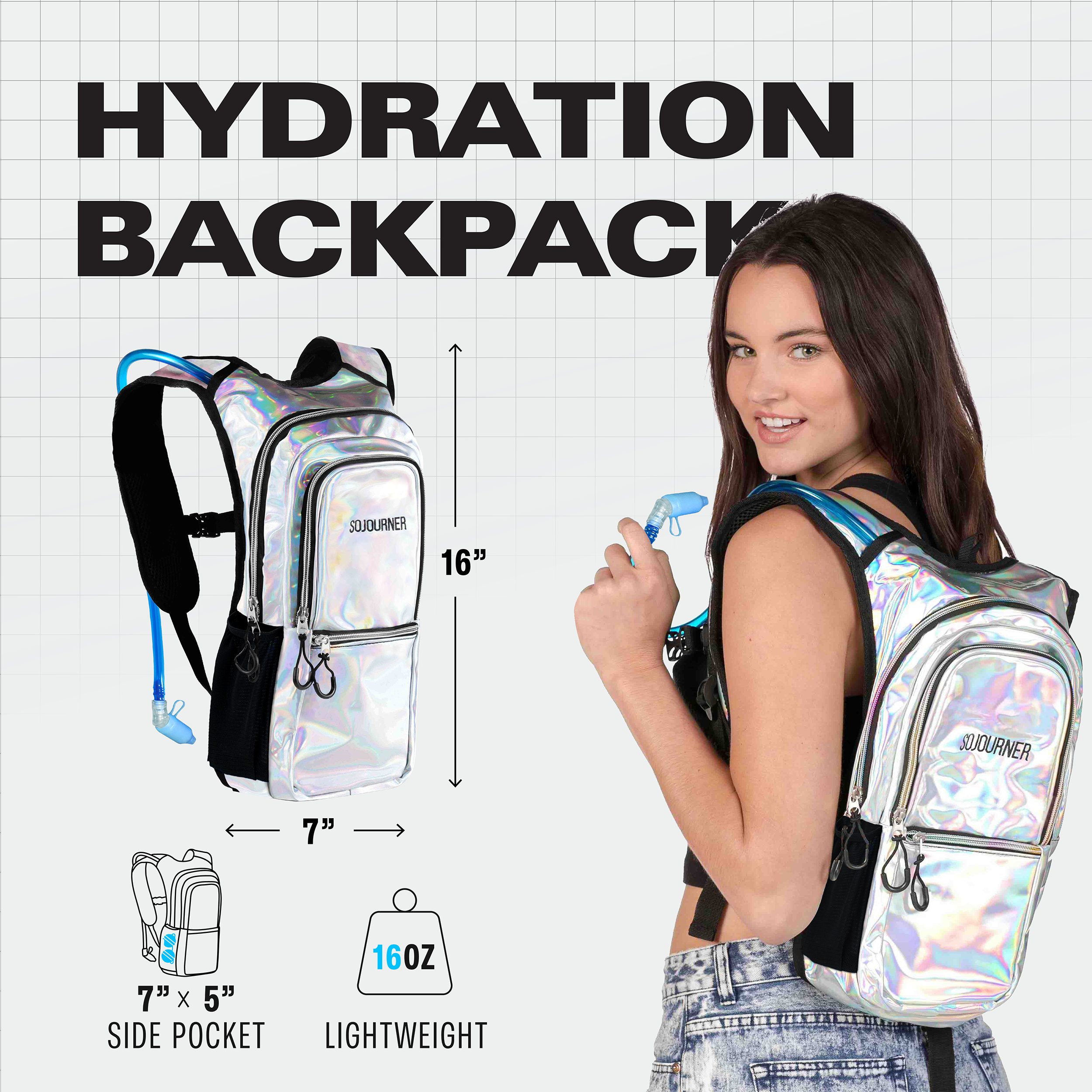 Hydration Pack Backpack (Medium)