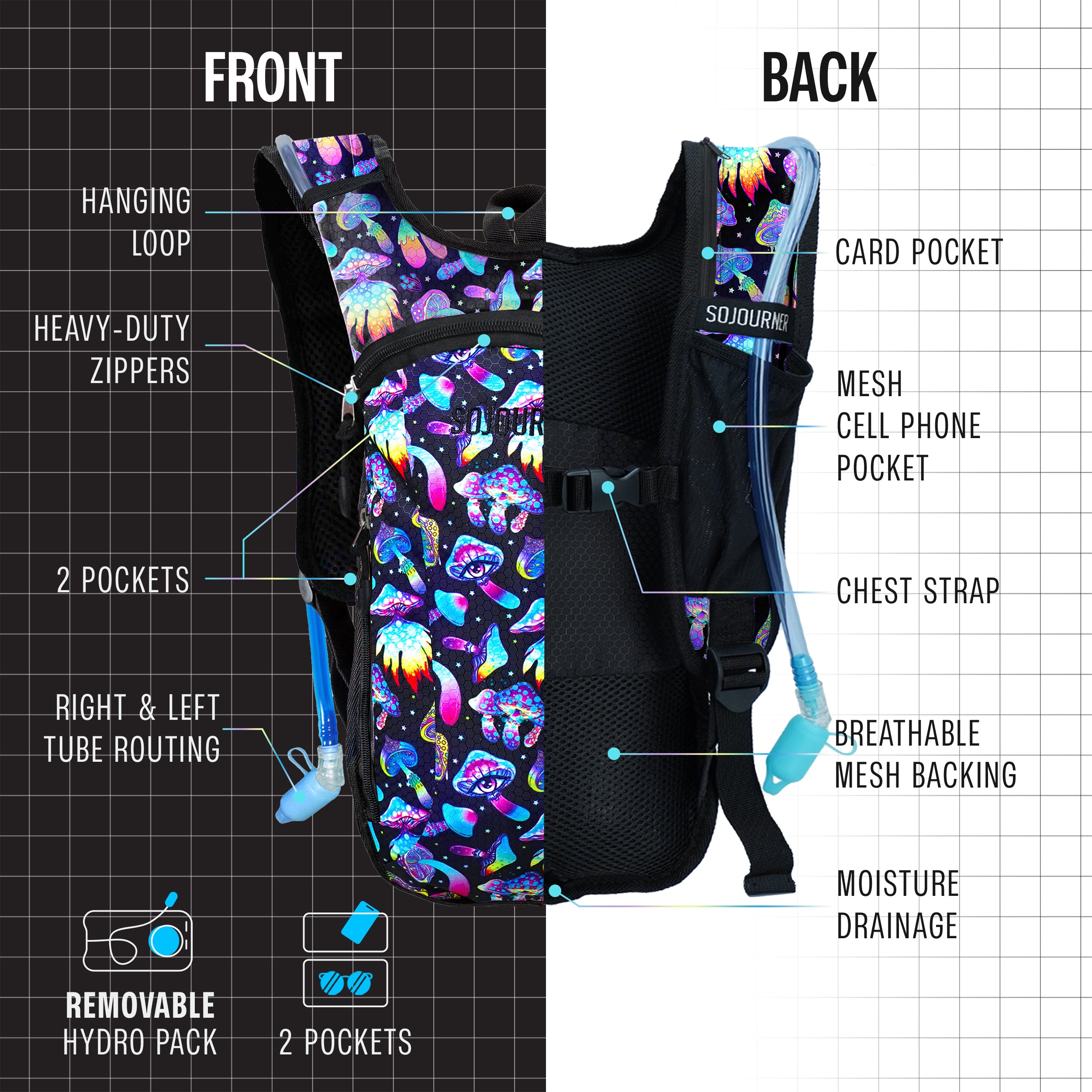 Hydration Pack Backpack (Small)