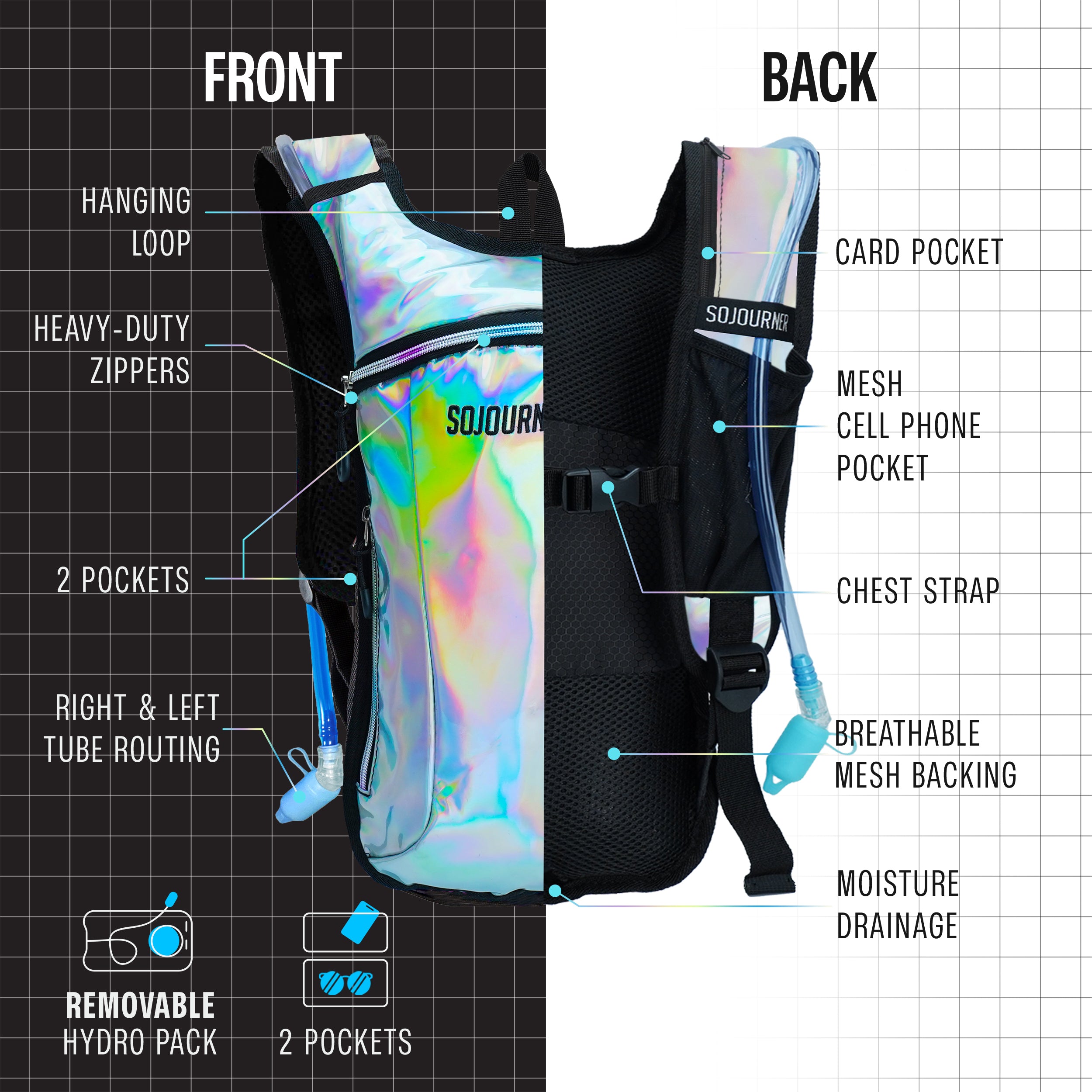 Hydration Pack Backpack (Small)